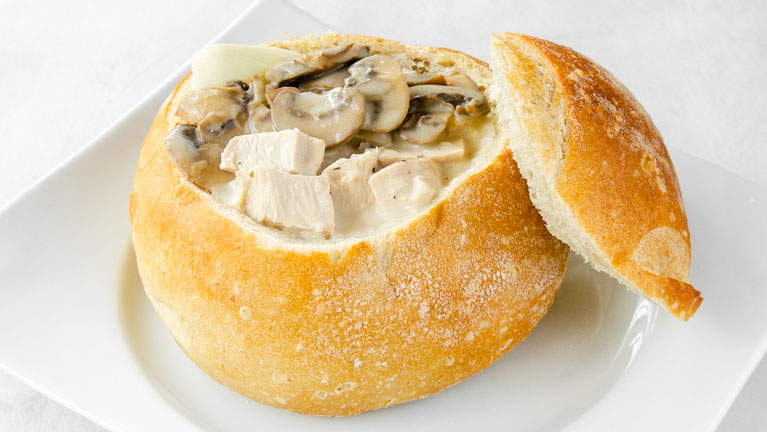 Pane Cook Pollo Champiñón